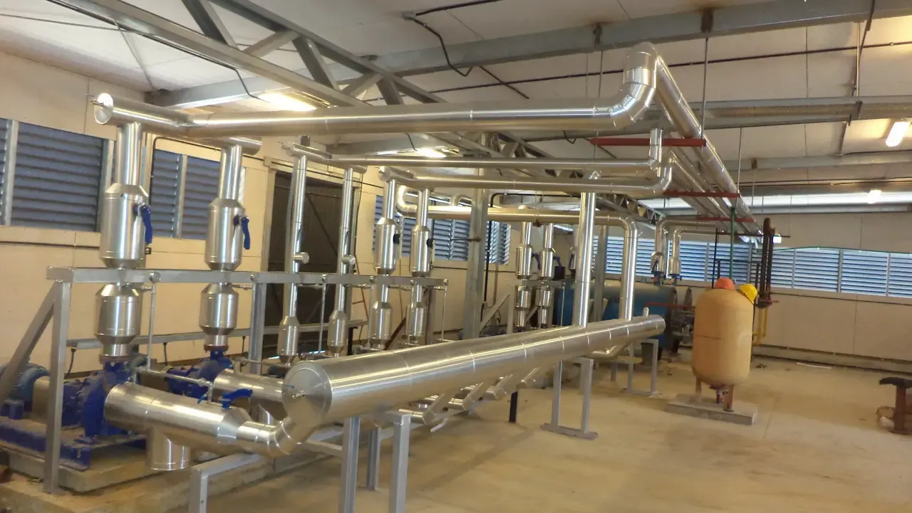 Fotografía del proyecto de Hospital Cuenca Alta realizado por Aislaciones Térmicas Ezeiza SAS