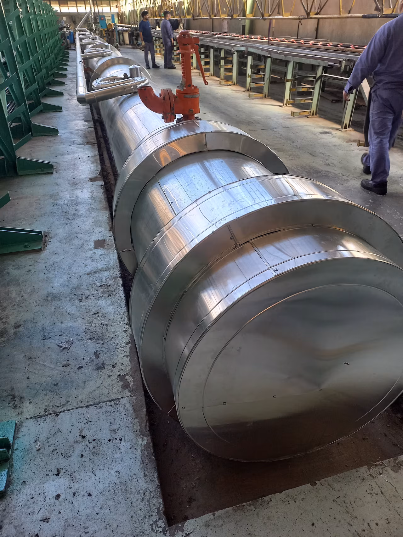 Fotografía del proyecto de Dunlop realizado por Aislaciones Térmicas Ezeiza SAS