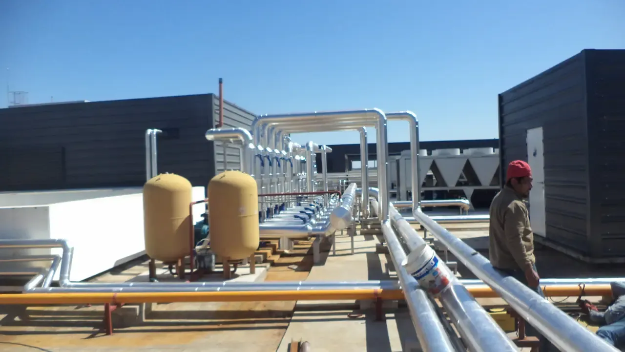 Fotografía del proyecto de Hospital Cuenca Alta realizado por Aislaciones Térmicas Ezeiza SAS