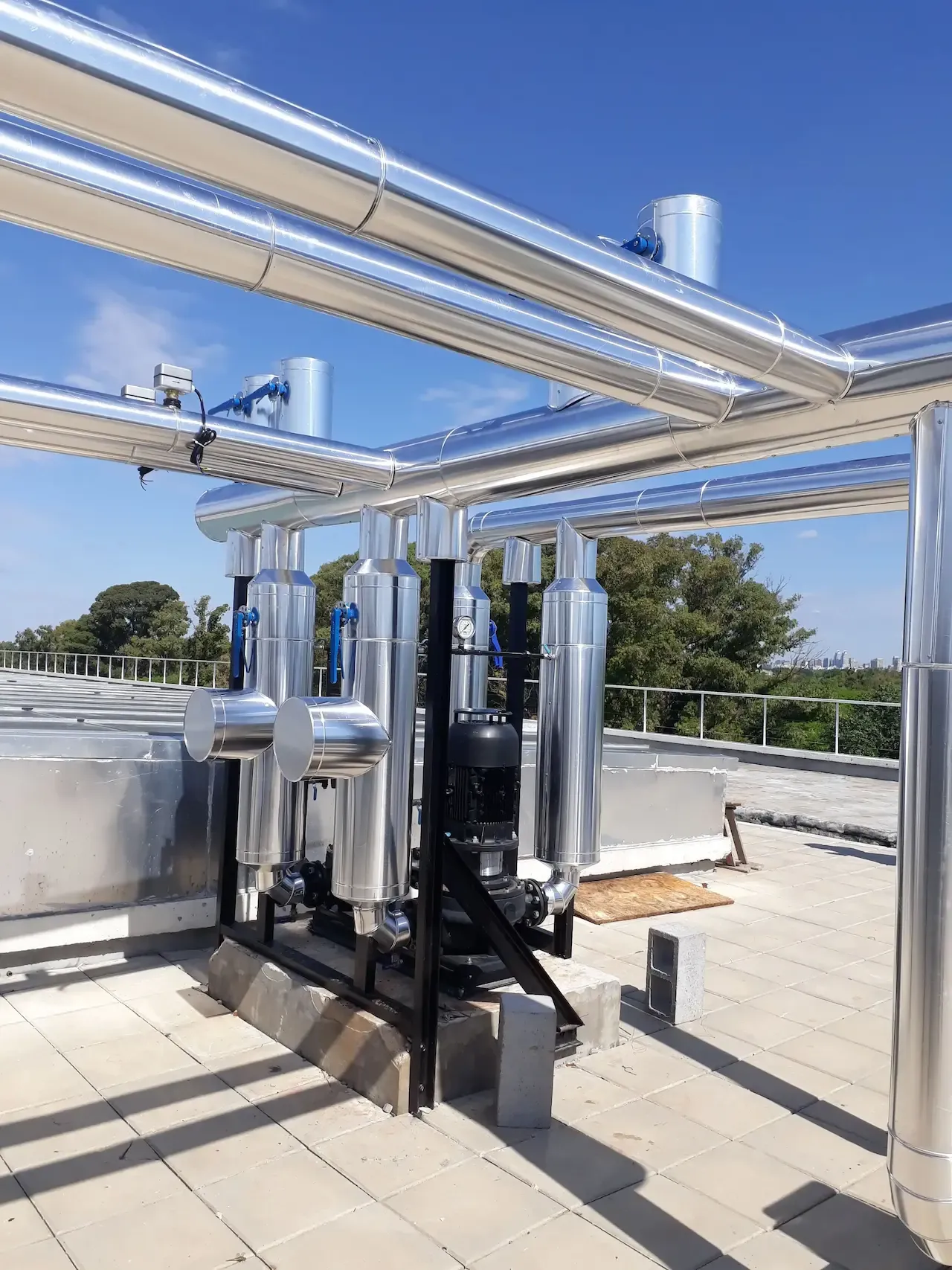 Fotografía del proyecto de IFIBYNE realizado por Aislaciones Térmicas Ezeiza SAS